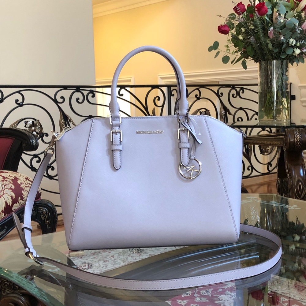2pcs NWT Michael Kors large Ciara handbag&wallet - Picture 2 of 7